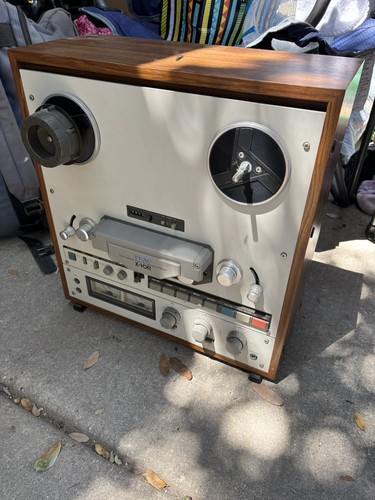 Vintage TEAC X-10R Dual Capstan Drive/BI- Directional Reel To Reel Re Parts
