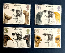Product Image: GB 1982 Superb Mint Death Centenary of Charles Darwin Stamps SG 1175/8 Mnh