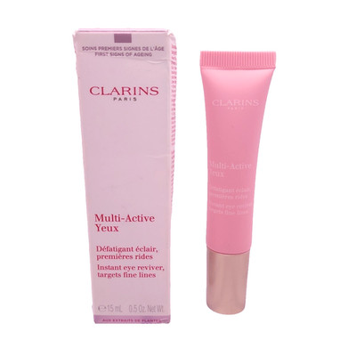 Clarins Multi-Active Yeux Instant Eye Reviver Targets Fine Lines .5oz
