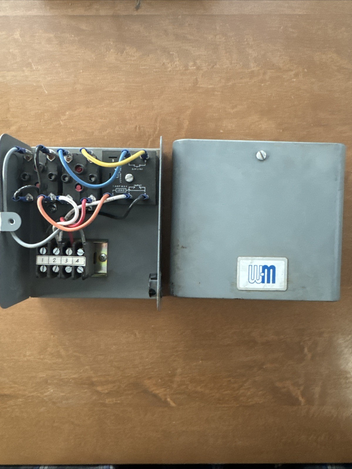 Wagner Magnetic Relay Control Box 8526 Time Sequence HVAC