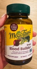 MegaFood  Iron Blood Builder Supplement 60 ta...