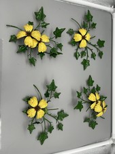 Vintage Decorative Wall Hangers 4pc Pre Owned.