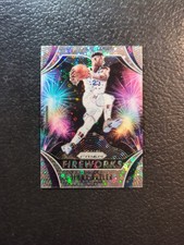 2019-20 Panini Prizm - Fireworks Jimmy Butler #14 Fast Break Prizm