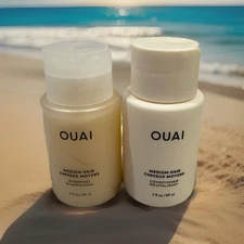 Ouai Shampoo & Conditioner Set Medium Hair - 3 oz each - Brand New $28 value set
