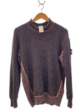 STONE ISLAND Knit Sweater Thick M Wool PNK 7715527C7 Used