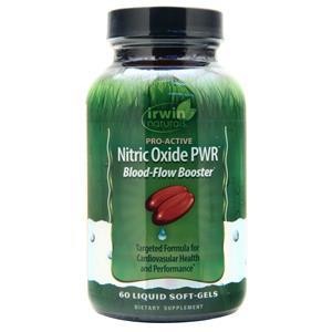 Irwin Naturals Проактивный оксид азота PWR для усиления кровотока 60 г 5590₽