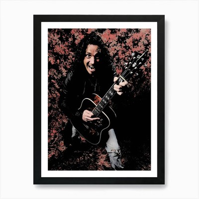 Audioslave Chris Cornell 10 Kunst Pri gerahmtes Wandbild Poster Leinwanddruck Bild