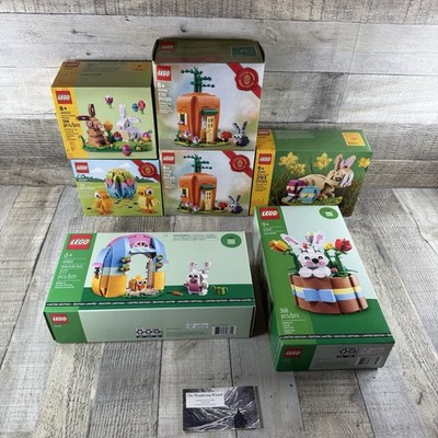 LEGO Set EASTER Lot 7 Sets -lego 40527 40449 40523 40463 40682 40587 GWP