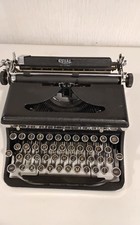 Vintage royal deluxe typewriter 1936 with case thumbnail