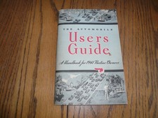 1941 Pontiac Owners Users Guide - Glove Box - Factory Oem - 514