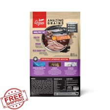 ORIJEN Amazing Grains Puppy Large Breed Dry Dog Food 22.5lb High Protein 7.42 per pound