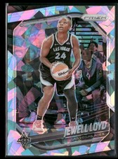 2025 Panini Prizm WNBA #57 Jewell Loyd Ice Prizms Las Vegas Aces