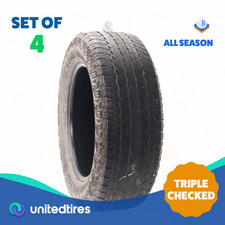 Set Of 4 Used 27560r20 Goodyear Wrangler Territory At 115s - 5.5-732 Set Of 4 Used 27560r20 Goodyear Wrangler Territory At 115s - 5.5-732