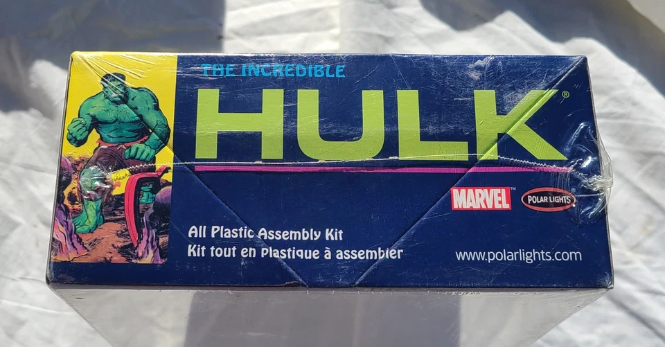 The Incredible Hulk Plastic Model Kit Polar Lights 2003 Marvel Comics New Sealed - Image 4 of 4