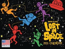 Lost In Space Calendar 2026 Monthly Wall Calender 12 Month | American Made In Th