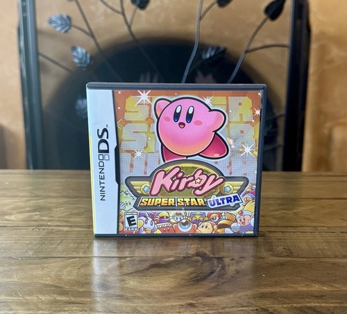Kirby Super Star Ultra Nintendo DS Authentic Case + Inserts *NO GAME*