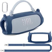 Co2Crea Silicone Case for JBL Charge 6 Portable Waterproof Bluetooth Speaker, Po