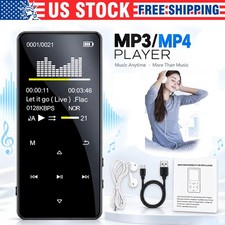 MP4/MP3 Player Support 128GB Bluetooth Lossless Music FM Radio Recorder Sport