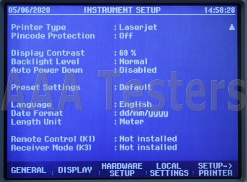 Analizador de espectro portátil Rohde & Schwarz FSH3 3.03 con preamplificador R&S FSH 303 - Imagen 9 de 9