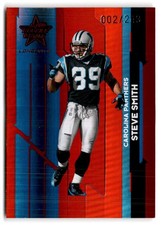 2006 Leaf Rookies & Stars Longevity #17 Steve Smith Ruby #/249