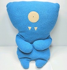 Super RARE WedgHead No Mouth UglyDoll Blue 13" Vintage LIMITED EDITION