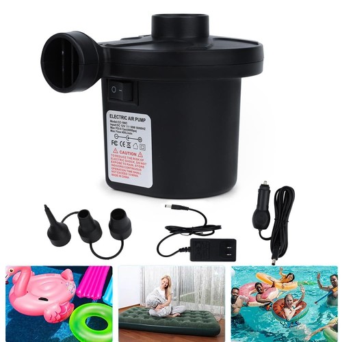 Electric Air Pump for Inflatables Air Mattress Pumps Air Bed Pool Pump for In... - Picture 8 of 8