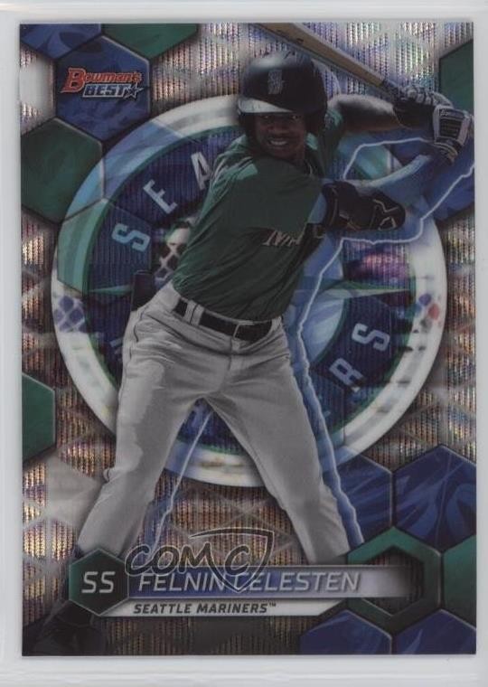 2023 Bowman's Best Top Prospects Wave Refractor Felnin Celesten #TP-24 3c2