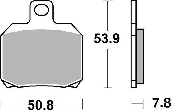 Brembo Bremsbelagsatz Scheibenbremse Prime - Sinter - SP 07BB20SP FüR Honda CBR-image