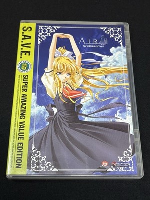 Air the Motion Picture DVD 2010 S.A.V.E. FUNimation Anime VHTF RARE OOP