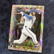 2025 Topps Chrome Update RAYWAVE John Rave ROOKIE #USC136 - Kansas City Royals