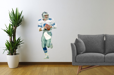 #ad Troy Aikman Wall Sticker Vinyl Removable Decal Cowboys Football Decor Reusable $55.00