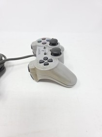 Sony PlayStation 1 PS1 Dual Shock Analog Controller Gray OEM Official SCPH-1200