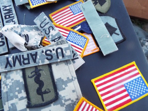 Huge lot of US Army Unit Patches full color class A uniform od green acu ocp - Picture 3 of 16