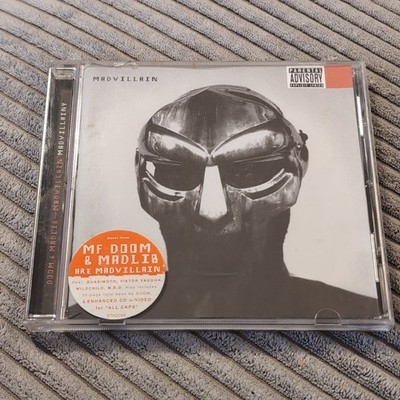 Madvillain Madvillainy CD 2004 MF Doom Madlib Stones Throw Enhanced Hype Sticker