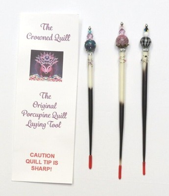 The Crowned Quill Porcupine Laying Tool - Love You More - Needlepoint ...