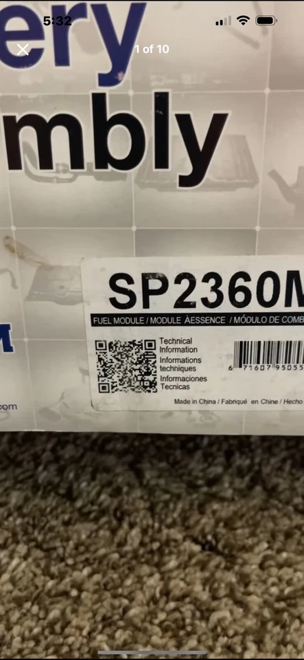 Spectra Premium Industries SP2360M - Conjunto de módulo de bomba de combustible Ford Expedition Foto 3 de 4