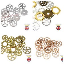 Tibetan Silver Steampunk Cogs Cyberpunk Jewellery Watch Parts Gears Jewellery