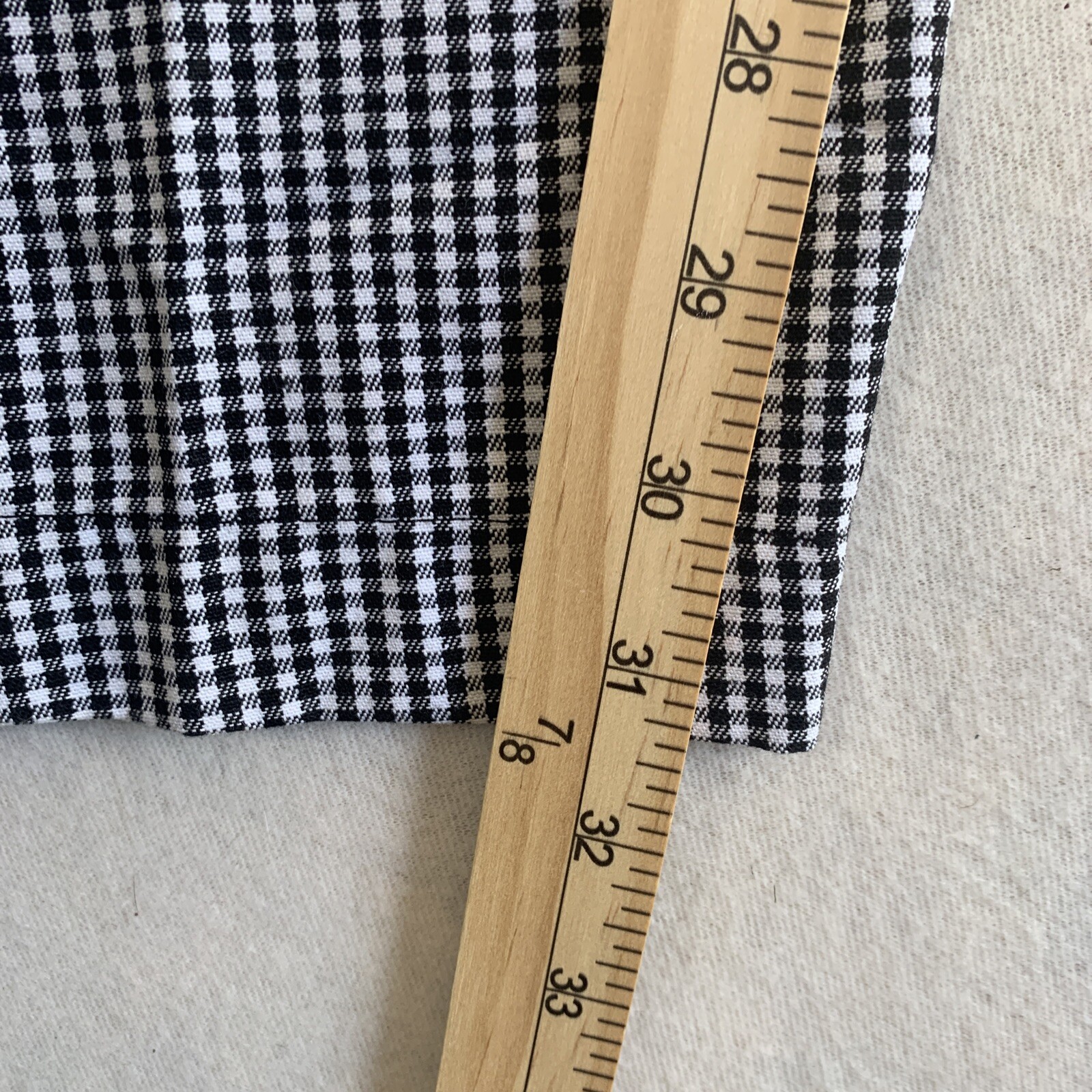 Chef Works Baggy Chef Pants Adult Large Black & White Check Drawstring - Picture 14 of 18