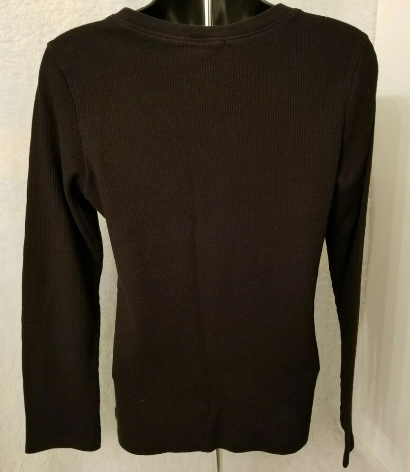 Camisa Top Blusa Ambiance Juniors Mujer Talla L Grande Negra Foto 3 de 4