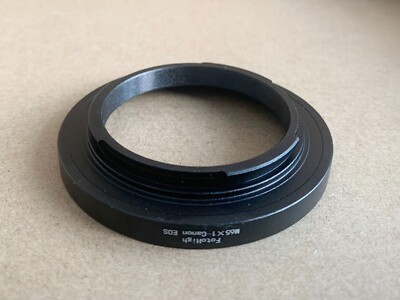 NEW M65x1 Female Thread to Canon EOS (EF) Camera Mount