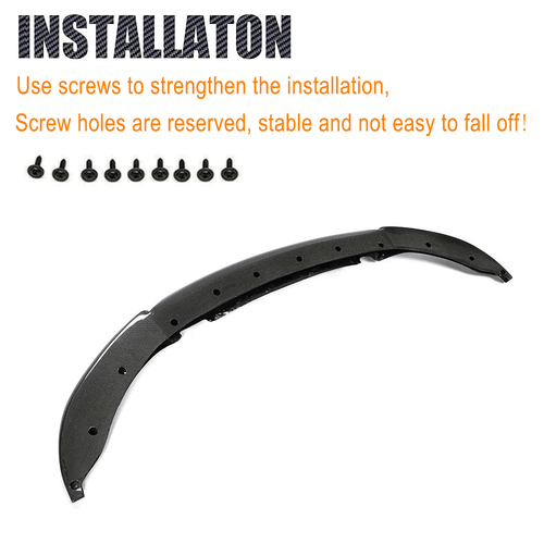 Alerón delantero de carbono labio delantero espada alerón para BMW F80 M3 F82 F83 M4 2014-19 - Imagen 15 de 16