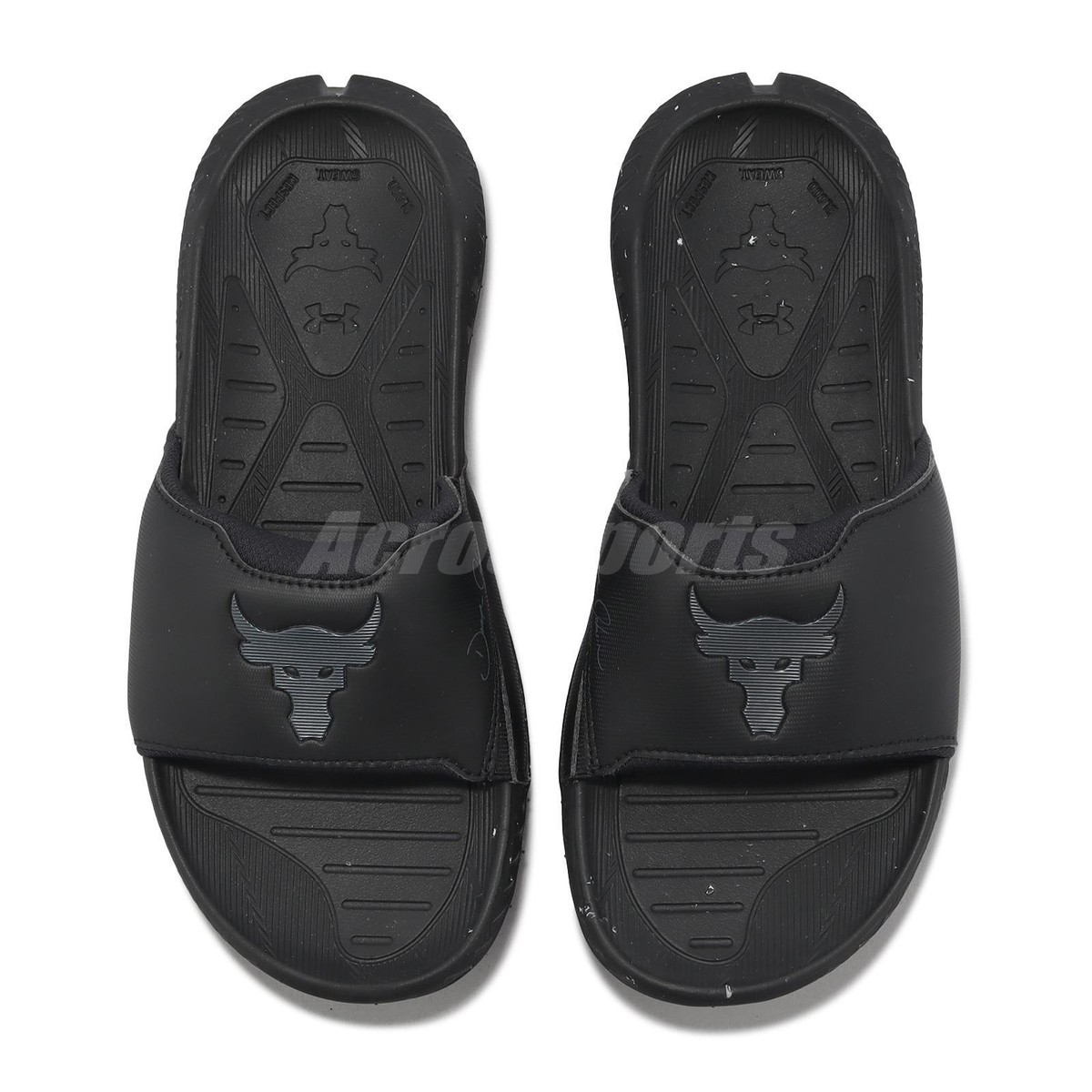 Under Armour Rock 3 UA Black Men LifesStyle Casual Slip On Under Armour Rock 3 UA Black Men LifesStyle Casual Slip On