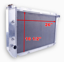 For 69-72 Ford Mustangltdgalaxie 500torinofairlane 3row Aluminum Radiator For 69-72 Ford Mustangltdgalaxie 500torinofairlane 3row Aluminum Radiator