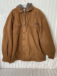 Dickies Men's Relaxed Fit Icon Hooded Duck Quilted Lined Jacket 2XL/2EG (50-52) | eBay