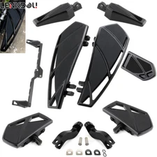 Floorboards Footpeg Brake Toe Heel Shift Peg Lever For Harley Touring Road Glide