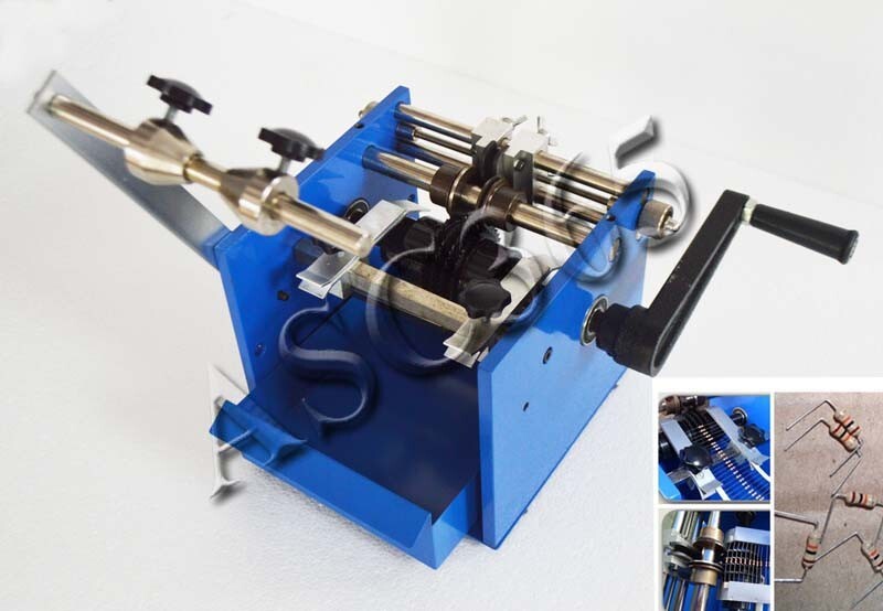 U Type Resistor Axial Lead Bend Cut and Form Machine Resistor Forming Tool Manua 2