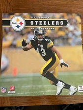 Pittsburgh Steelers Turner Licensing NFL Wall Calendar 2013 Troy Polamalu