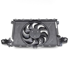 20202023-tesla-model-y-front-radiator-cooling-fan-shroud-assembly-oem-19d