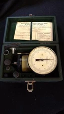 Used-3-034-Dial-Hand-Held-Tachometer-Kit-Multiple-Ranges-James-G-Biddle-Co