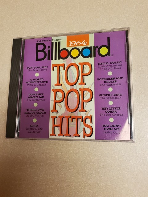 Billboard Top Pop Hits 1964 By Various Artists CD Jul 1994 Rhino Billboard Top Pop Hits 1964 By Various Artists CD Jul 1994 Rhino